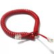 thumbnail image 1 of Cable de teléfono, cable de teléfono, cable de auricular, paquete de 2, compatible universalmente TUNC Sencillez, 1 of 4