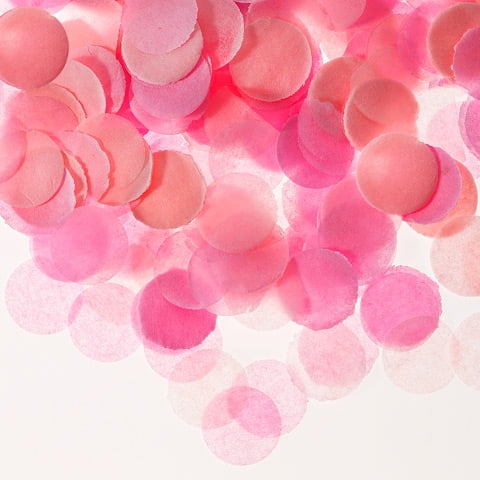 8oz Bag Round Circle Sequins Dot Confetti Party Glitter Shiny Metallic Color