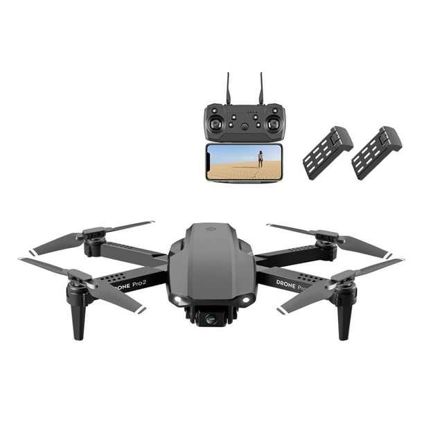 LSRC E99 Pro2 4K Camara WiFi FPV Quadcopter plegable Aviones 2.4GHz 4CH RC Drone JShteea El nuevo Walmart en linea