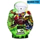 thumbnail image 3 of Sudadera con capucha y estampado 3D de Ben 10 Ultimate Omnitrix para cosplay, para hombre y mujer, informal, con cremallera, 3 of 5