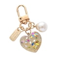 thumbnail image 4 of 5x LLavero de Corazón de Resina para Mujer, Llavero con Etiqueta de Metal, Accesorios de Bolso para Adolescentes, Niñas, Hermanas, Parejas, Bolso 5 piezas, 4 of 8