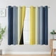 thumbnail image 1 of Cortinas Blackout Estelar Textiler Azul Marino/Amarillo 115x115 cm, 1 of 9