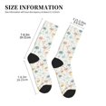 thumbnail image 3 of Rocae Dandelion for Adult Socks Casual Athletic Stretchy Loose Socks for Women Men Non-Slip Middle Tube Socks, 3 of 7