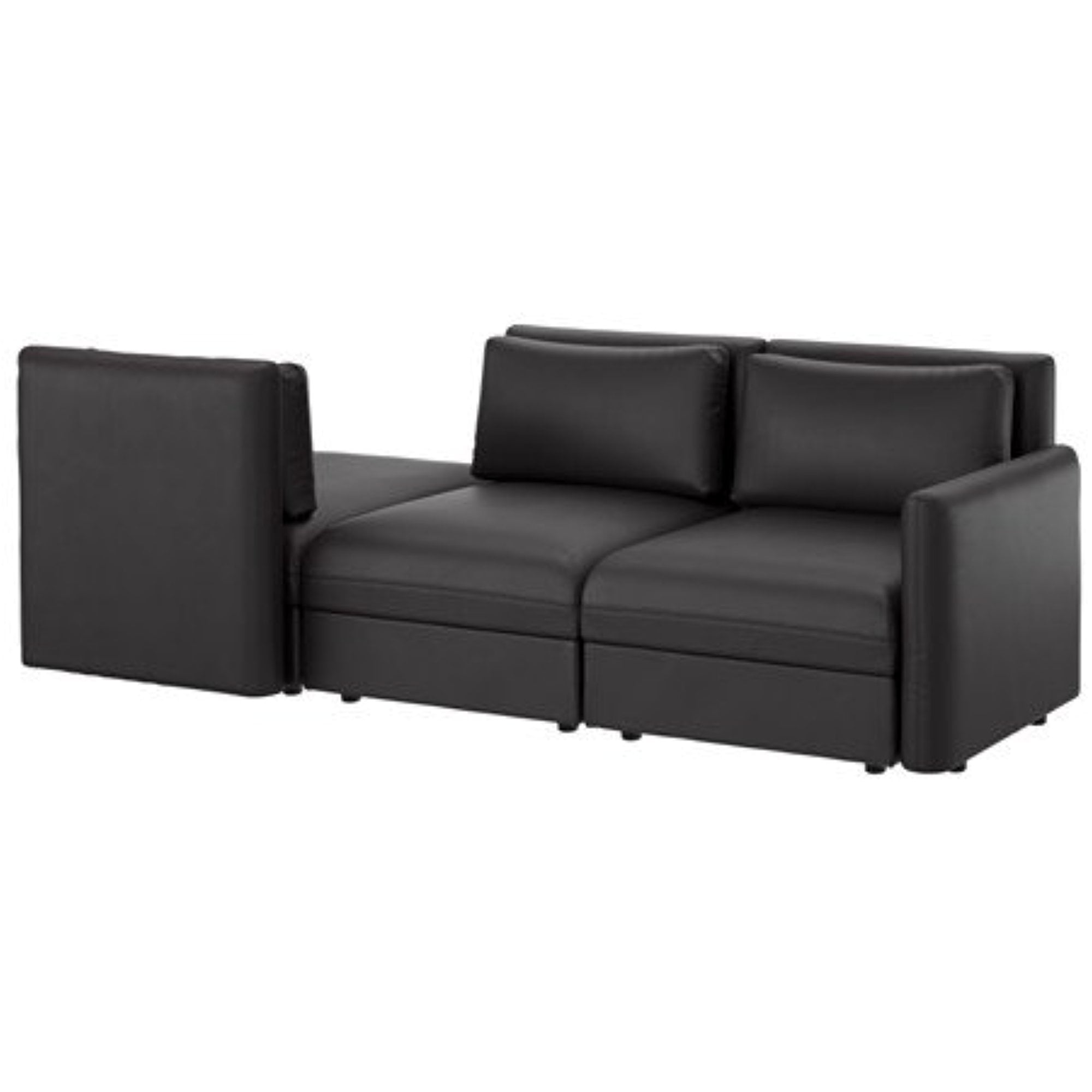 Ikea Sectional, 3seat, Murum black 14204.20820.214