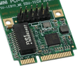 thumbnail image 4 of Mini PCIE Gigabit Network Card Single-Port RJ45 Ethernet Card 10/100/1000Mbps Network Adapter for Computer PC,1 * Mini PCI-E Gigabit Network Card 1 * Full Height Baffle 1 * Cable, 4 of 6
