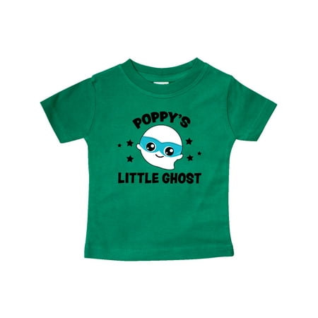

Inktastic Cute Poppy s Little Ghost with Stars Gift Baby Boy or Baby Girl T-Shirt