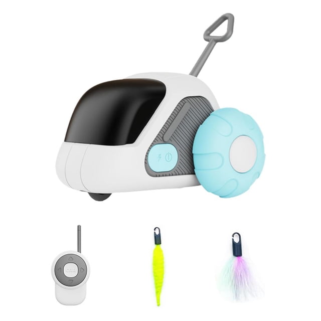 SGACAI Juguete para gatos con control remoto, inteligente, automático, inalámbrico, interactivo, suministros para mascotas