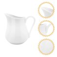 thumbnail image 3 of Ceramic Milk Pitcher Handheld Frothing Pitcher Household Creamer Pitcher 250ml, 3 of 8