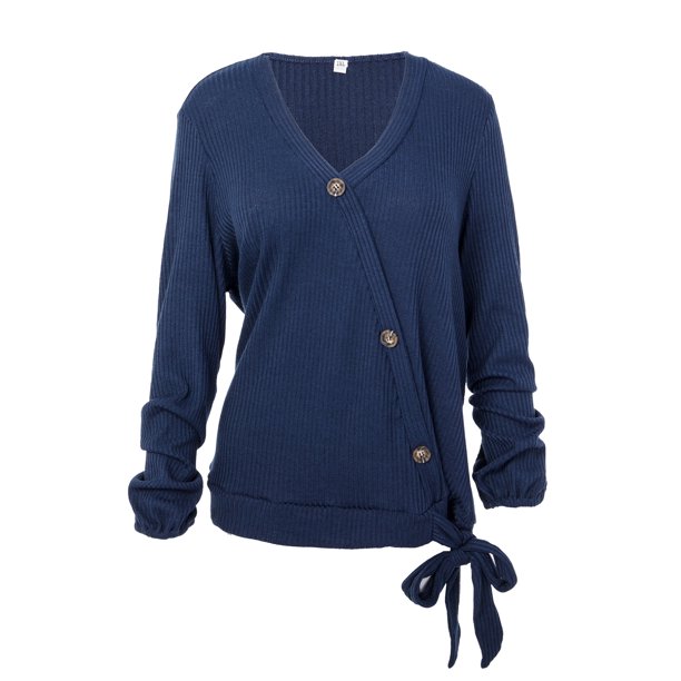 loline solid knit blouse