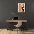 thumbnail image 3 of Penfield, Edward 17x24 White Modern Wood Framed Museum Art Print Titled - Woman in Black Dress, 3 of 4
