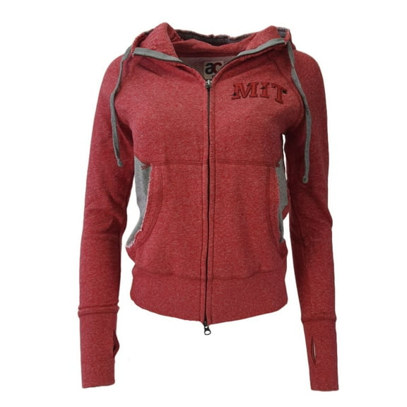 AMERICAN COLLEGIATE Women's MIT Hoodie, Red, Large