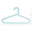 thumbnail image 2 of Unique Bargains Durable Space Saving Clothes Hangers 20 Packs Blue, 2 of 6