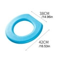 CYXLFZH Toilet Seat Toilet Seat EVA Toilet Seat Toilet Seat Bathroom