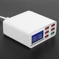 thumbnail image 4 of Chargeur USB, QC3.0 Chargeur USB Multi-Port Intelligent Chargeur Rapide USB pour en Faire Plus, 4 of 7