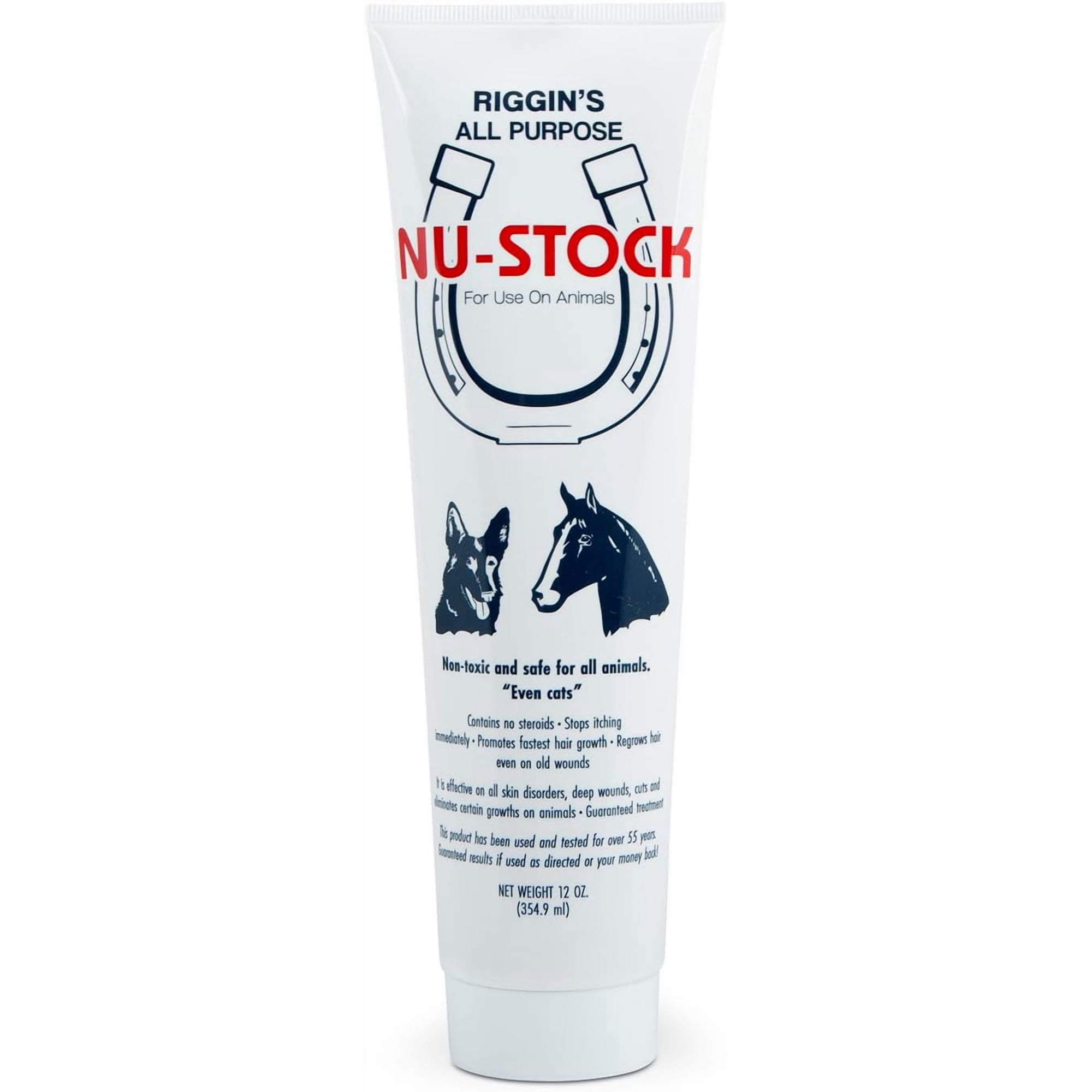 Riggin's All Purpose Nu-Stock 12 oz. Wound and Skin Ointment for Animals