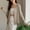 Beige, variant on Womens Open Front Cardigans Casual Lightweight Breathable Thin Cardigan Summer Long Sleeve Fashion Blouse Tops