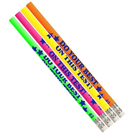 Musgrave Pencil Co Inc MUS2495D Do Your Best On The Test (Best Pencil For Standardized Test)