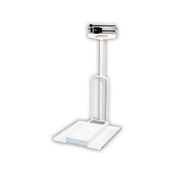 Cardinal Scale-Detecto 485 Wheelchair Scale Mechanical 350 Lb X 4 Oz