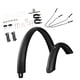 thumbnail image 4 of Guardabarros para bicicleta de montaña Colamx 275 Con herrajes de montaje negro, 4 of 8