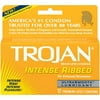 Trojan Intense Ribbed w/Ultrasmooth Lubricant Condoms 12 Ct