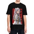 thumbnail image 4 of Camiseta de Frieren Beyond Journey's End para hombres y mujeres, camisetas Vintage de algodón, Camiseta de cuello redondo, ropa clásica de manga corta, 4 of 5