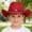 Red 20m, variant on Unisex Western Cowboy Hat for Kids Boys Girl Classic Roll Up Fedora Hat with Buckle Belt