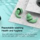 thumbnail image 3 of 2 uds tapones para los oídos impermeables para dormir tapones para los oídos de natación con reducción de ruido suave portátil Hugtrwg Para estrenar, 3 of 7
