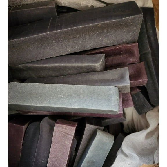 Himalayan Yak Milk Bones Dog Chews for Dogs -Blueberry Flavor, Organic, each 3-4 " long, 5 Chews