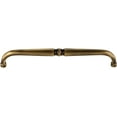 thumbnail image 2 of Alno A702-6-MB Traditional 6" Center To Center Single Knuckle Solid Brass Cabinet Handle /, 2 of 8