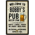 thumbnail image 1 of BOBBY'S Pub Sign Vintage Man Cave Bar 16 x 24 Matte Finish Metal 116240028086, 1 of 1
