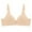 Beige, variant on Bigersell Women Full-Coverage Bras No Underwire Padded Push up Bras V-Neck Cami Bra Bralettes Wide Strap Comfort Wireless Bras Everyday Bras Underwear Lightly Lined Soft Bra Red S