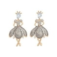 thumbnail image 1 of Pendientes colgantes Yinane para el Día de la Madre para niñas plata, 1 of 8