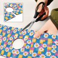 thumbnail image 6 of Yayeee Faucet Mat for Kitchen Sink 30" Diatomite Long Splash Guard Pad, Blue Checkered Daisy, 6 of 7