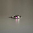 thumbnail image 4 of Anillo luminoso de amor japonés y coreano, anillo ajustable para pareja para novia, 4 of 4