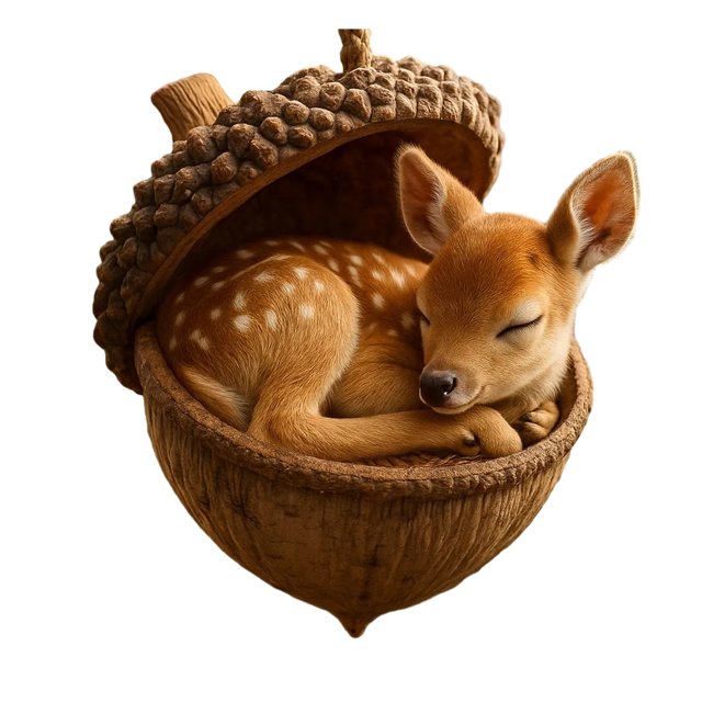 Adornos de animales del bosque con bellotas, adornos navideños con piñas y animales, adornos colgantes de criaturas del bosque en acrílico 2D para amantes de la naturaleza