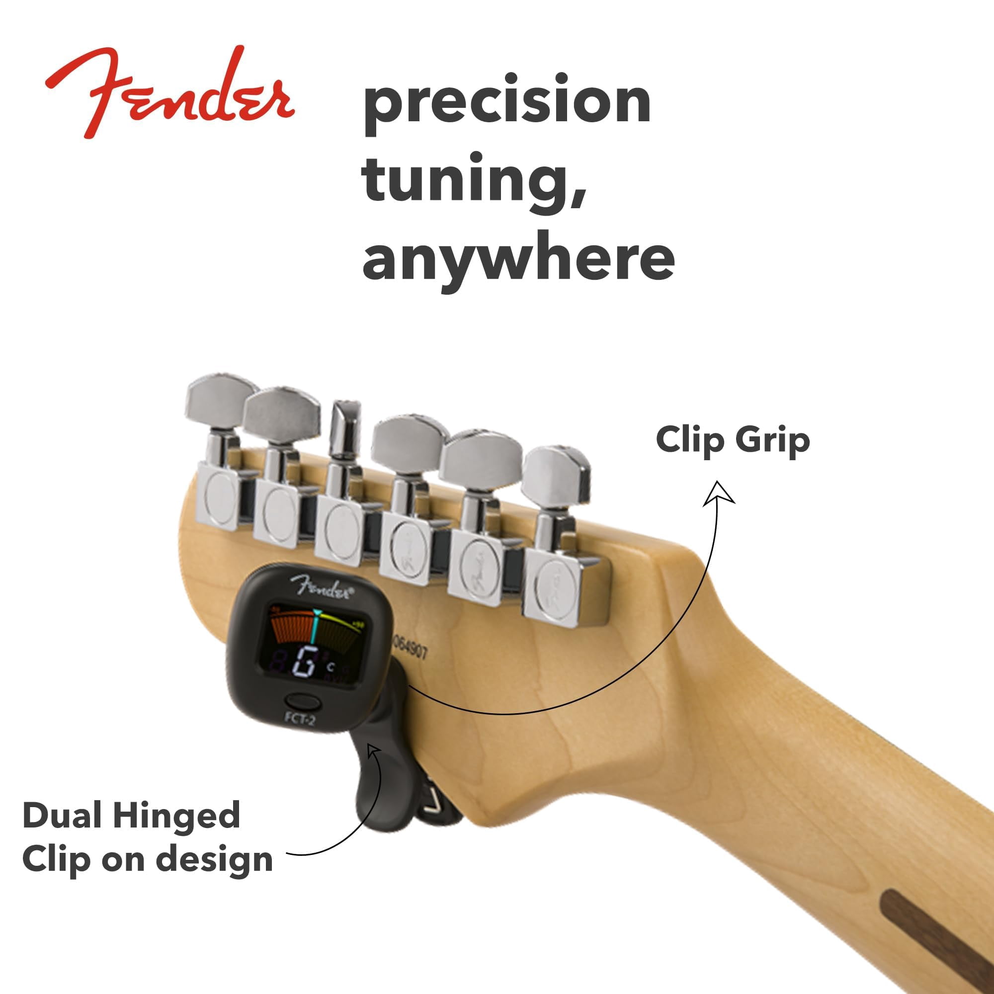 Fender FCT-2 Professional Clip-On Tuner