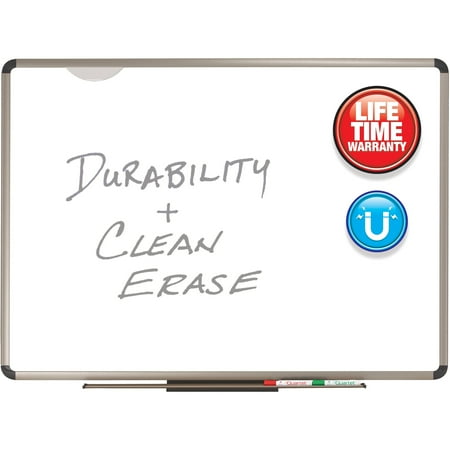 Quartet Prestige Plus Premium Porcelain - Quartet, QRTP564T, Prestige Plus® DuraMax® Porcelain Whiteboard, 1 / Each