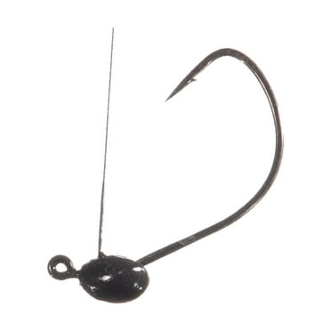 Arkie Lures Wack-Em Wacky Jig Head, Black Nickel Size 1/16 oz.
