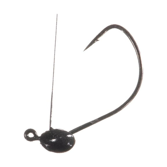 Arkie Lures Wack-Em Wacky Jig Head, Black Nickel Size 1/16 oz.