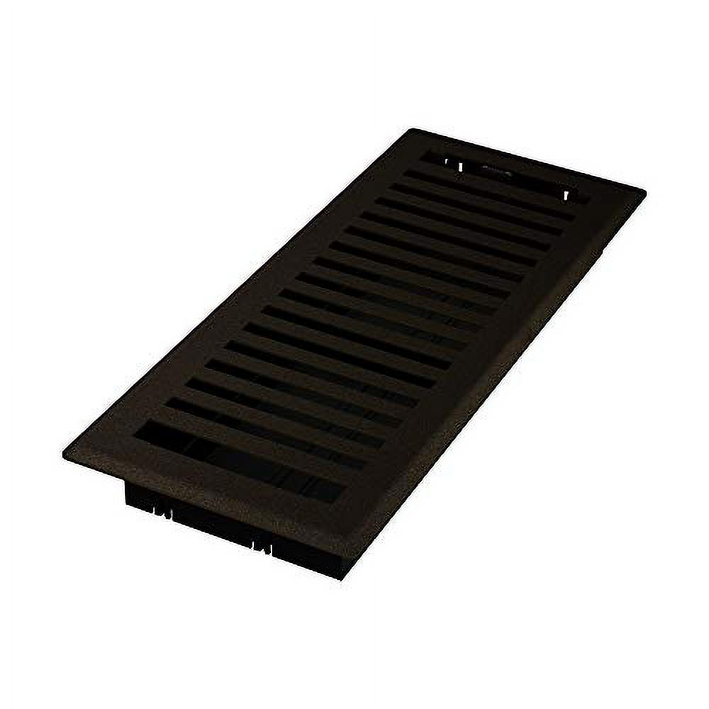 Imperial RG3435 Signature Series Floor Register, Bronze Age Montezuma, Steel, 4 x 12 In. - Quantity 1