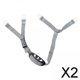 thumbnail image 1 of Correa para la barbilla del sombrero,Correa para la barbilla del casco de seguridad con accesorio para la barbilla,Reemplazo universal de la correa de la barbilla del casco,Correa de 2 piezas, 1 of 8