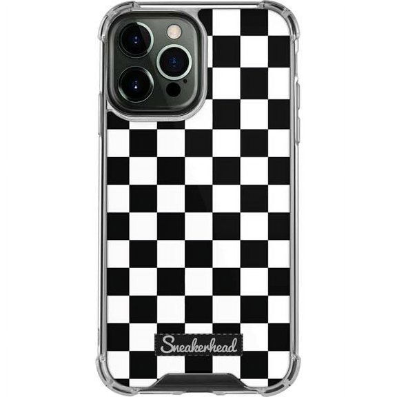 Skinit Sneakerhead Checkered iPhone 14 Pro Max Clear Case