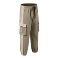 thumbnail image 4 of Pantalones cargo para correr al aire libre: pana, múltiples bolsillos, ropa utilitaria para todas las estaciones, 4 of 5