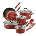 thumbnail image 1 of Rachael Ray 12pc Cucina set - red, 1 of 5
