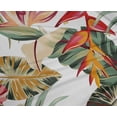 thumbnail image 5 of oneOone Polyester Lycra White Fabric Floral & Leaves Fabric For Sewing Printed Craft Fabric By The Yard 56 Inch Wide, 5 of 6