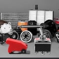 thumbnail image 3 of UNOMOR Heavy Duty Toggle Switch Metal 1Set 1.3x2.1x1In Assorted Color, 3 of 6