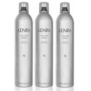 Kenra Volume Super Hold Finishing Spray # 25 16 oz Pack of 3