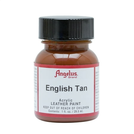 UPC: 0086366710197 | Angelus® Acrylic Leather Paint  1 oz.  English Tan
