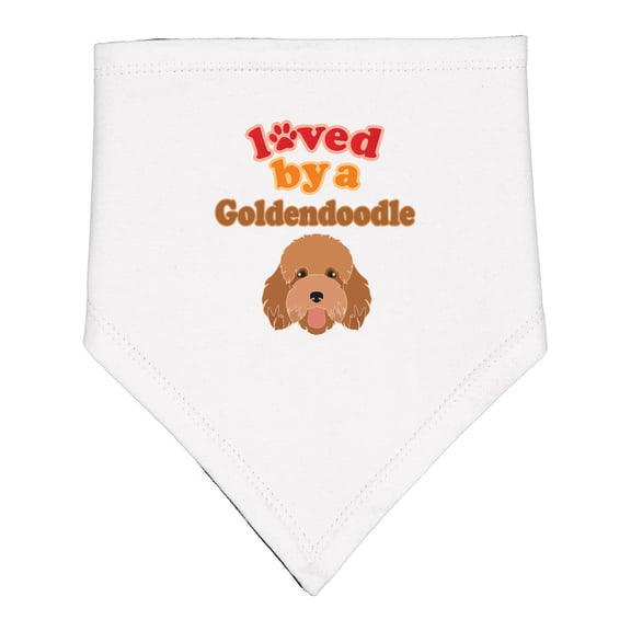 Inktastic Goldendoodle Dog Quote Baby Bandana Bib