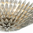 thumbnail image 5 of Broche 6 Light Antique Silver Ceiling Mount, 5 of 6